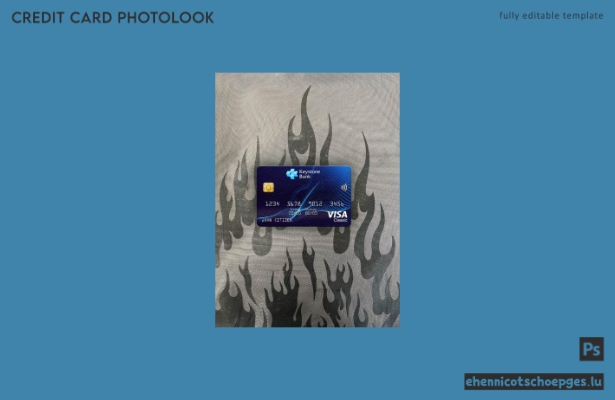 Nigeria Keystone Bank Visa Classic Karte – Beispielansicht